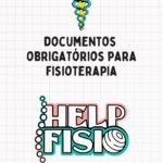 Documentos obrigatórios para fisioterapia